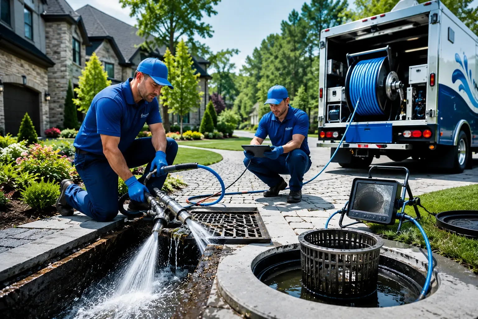 Local outdoor drain cleaning professionals in Goshen, CA